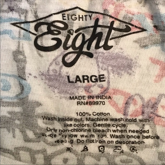Eighty Eight Graffiti Tee Shirt - Picture 8 of 8
